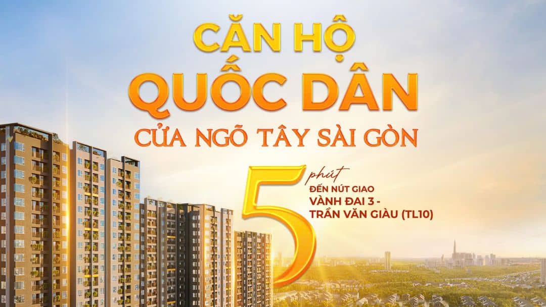 Phối cảnh khu Tây Sài Gòn bứt tốc hạ tầng và đô thị hóa