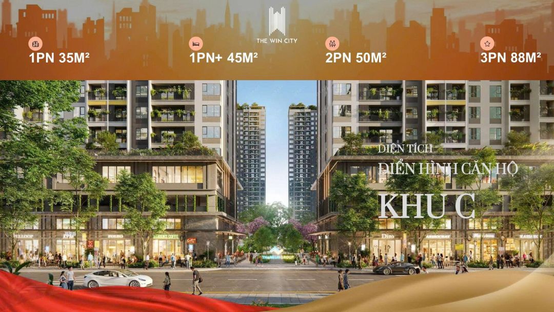Cơ hội vàng sở hữu căn hộ The Win City đợt đầu chỉ từ 32 triệu/m²