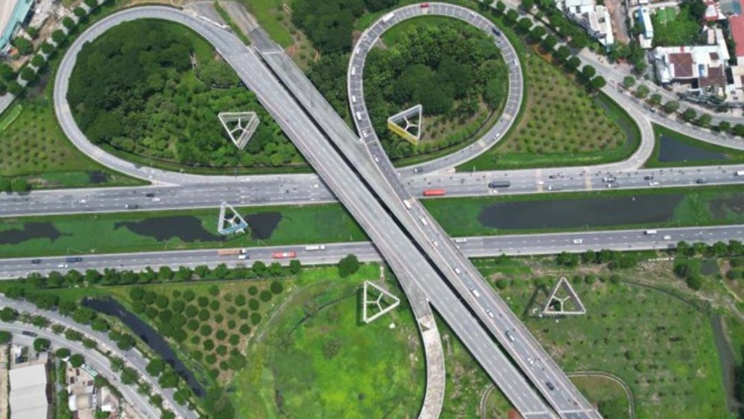 Sơ đồ kết nối giao thông của đường Võ Văn Kiệt nối dài và đường mới Tây Bắc
