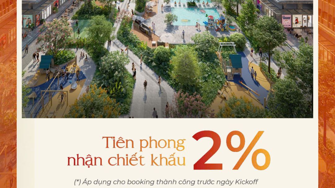 Chương trình ưu đãi chiết khấu trực tiếp 2% cho khách hàng tiên phong The Win City