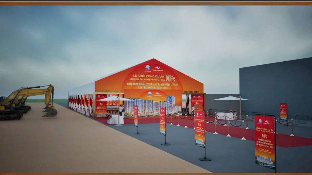 Hình ảnh trực quan về Lễ Khởi Công Dự Án The Win City