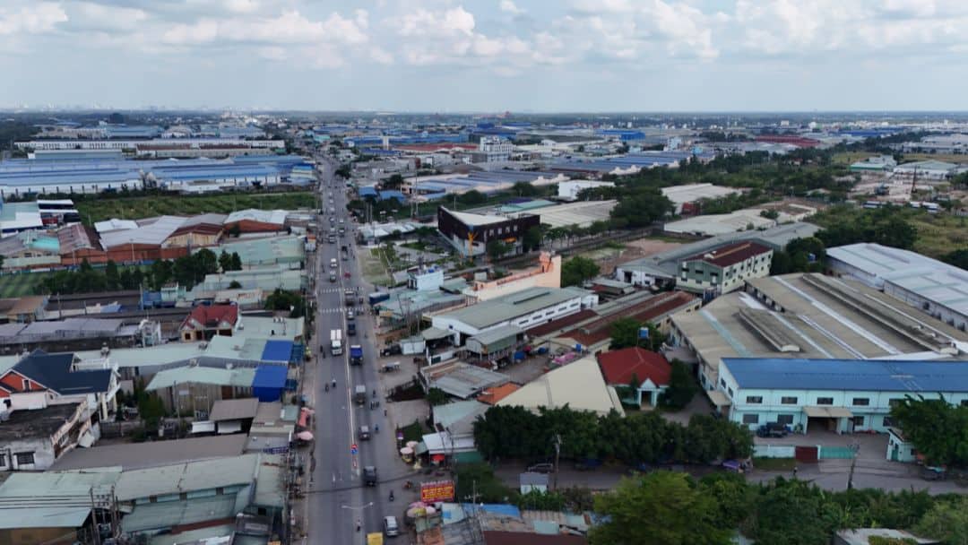 Tiến độ The Win City ngày 13/10/2025 cho thấy khu vực công trường đang phát triển