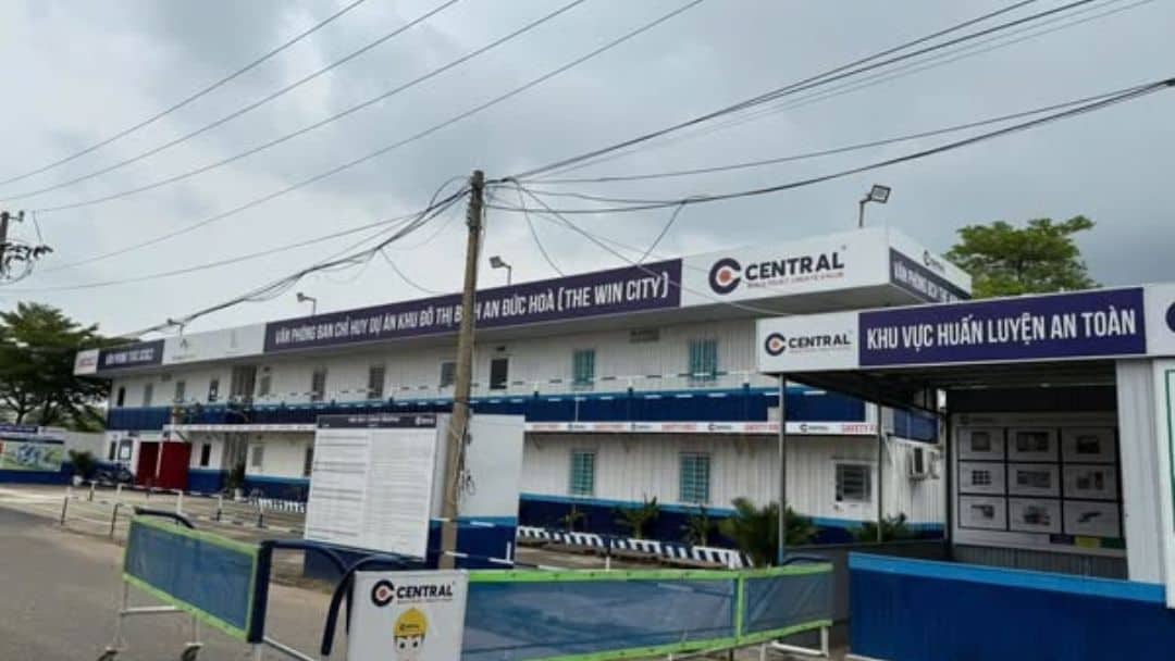 Hoàn thiện Ban Chỉ huy Dự án và Khu Huấn luyện An toàn tại The Win City
