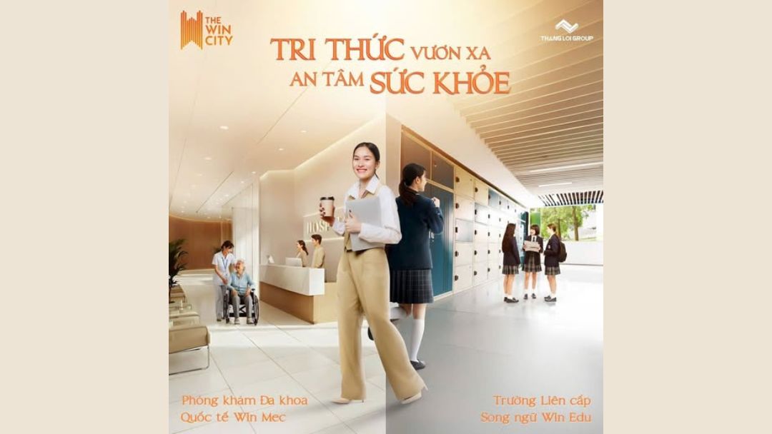 Phối cảnh Win Edu & Win Mec: Nền tảng Giáo dục & Sức khỏe toàn diện
