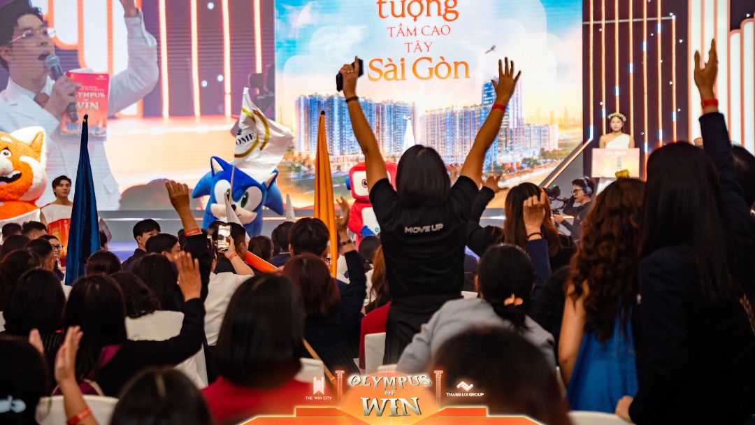 Hình ảnh khu vực bốc thăm giải thưởng tại sự kiện Kickoff The Win City