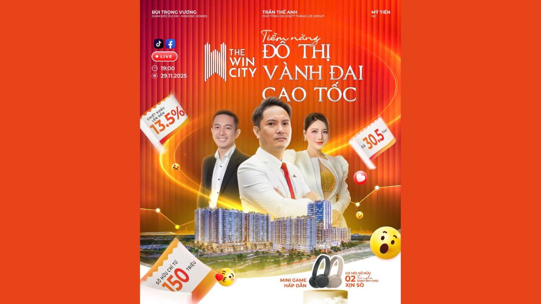Hình ảnh Livestream: Tiềm năng đô thị – Vành đai – Cao tốc, cú hích cho The Win City