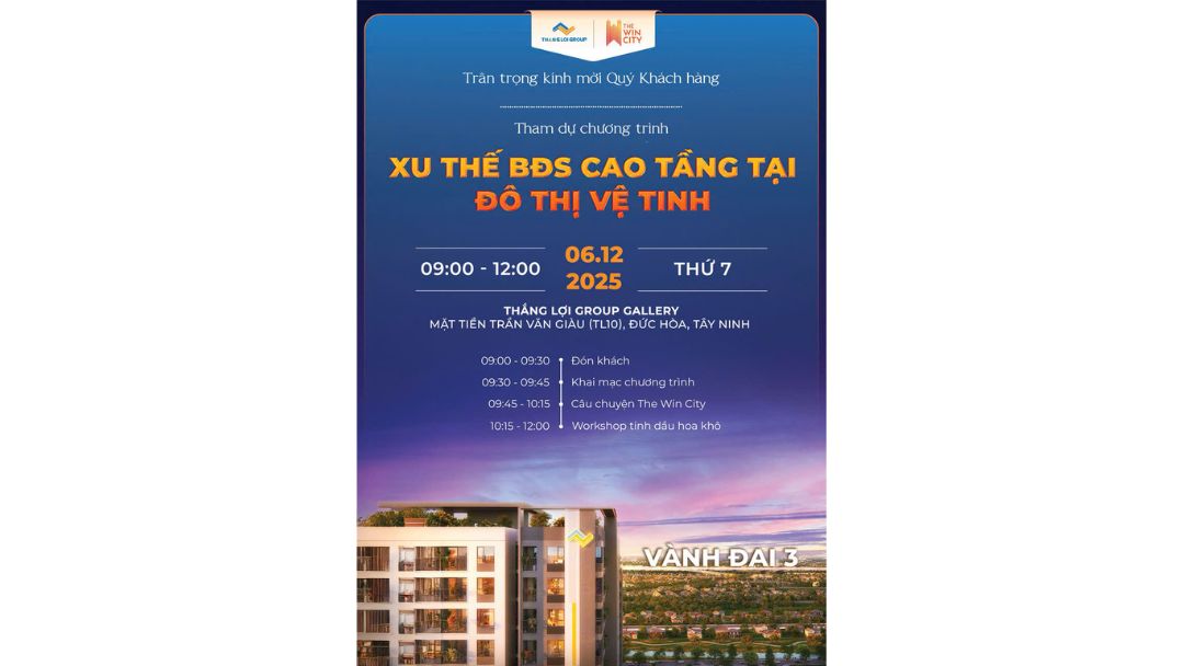 Hình ảnh sự kiện đón đầu xu thế bất động sản cao tầng tại đô thị vệ tinh cùng The Win City
